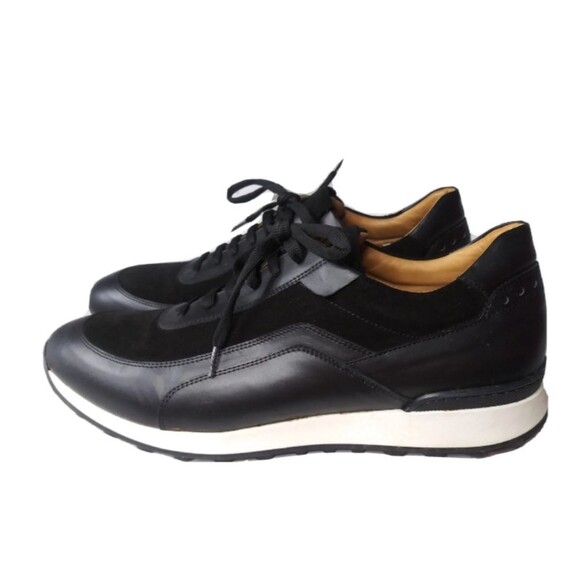 VARDA Men\'s Shoes Italian Leather Lace Up Casuals Size 12 M EU 45 Retail $395 main image 4